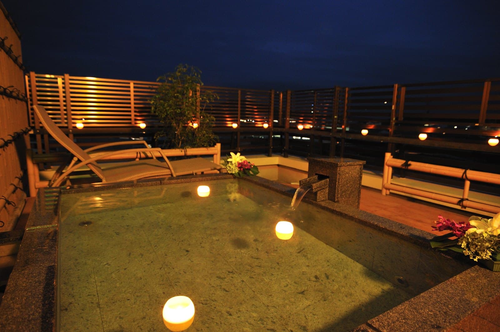 A Private Open-Air Bath Under the Stars