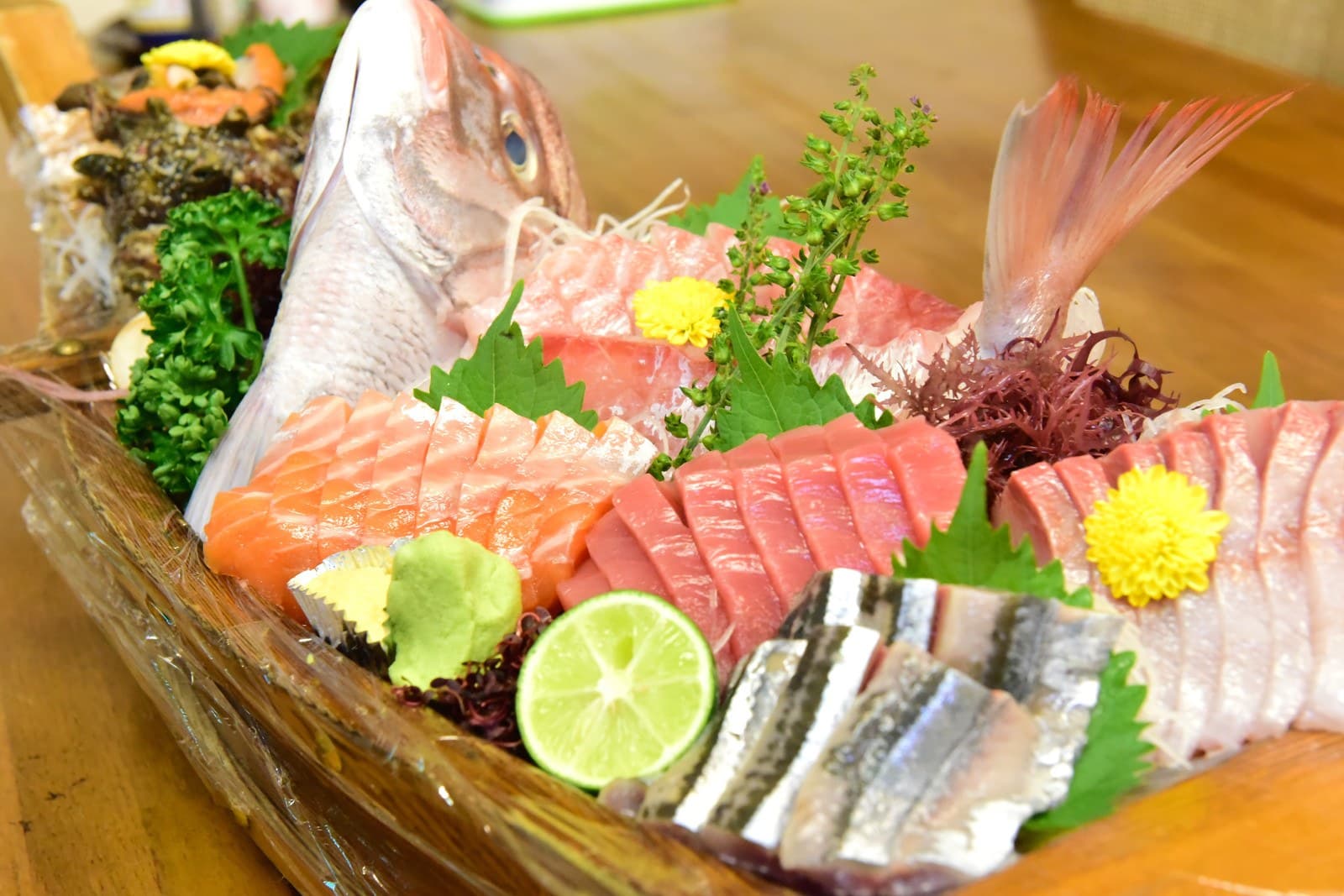 A Full Boatload of Sashimi