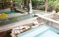 The Ease of a Rustic Open-Air Tub
