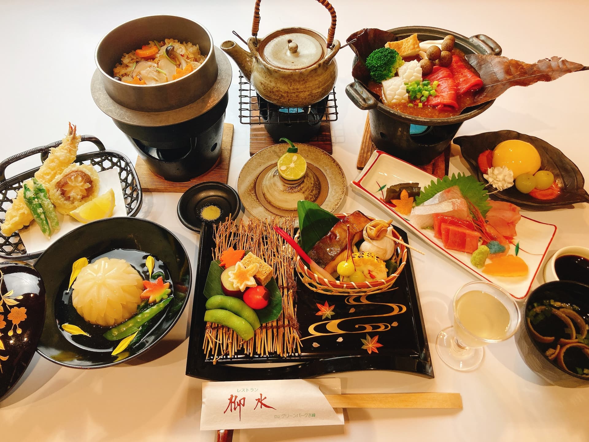 Kaiseki with Local Ingredients