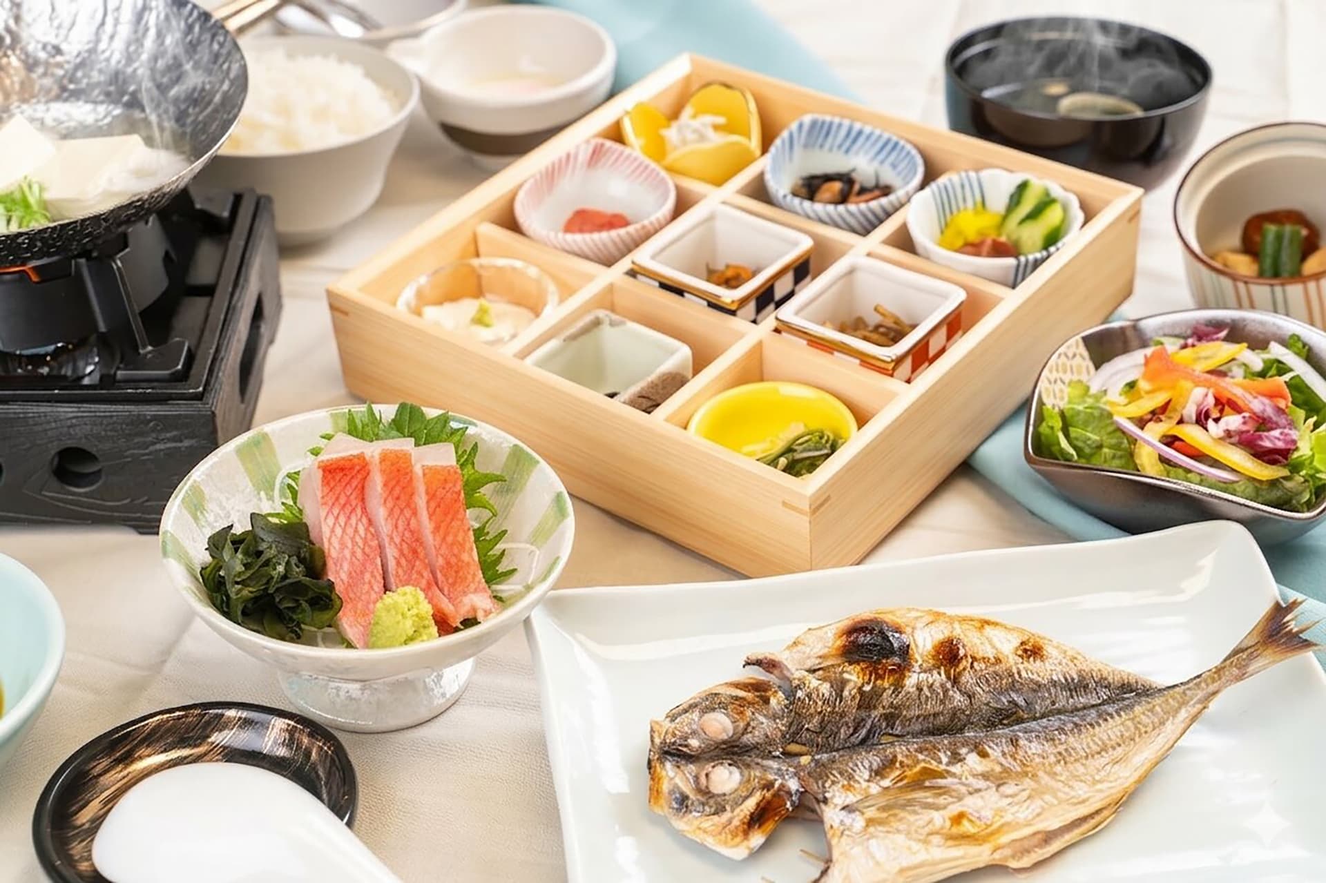 이즈의 바다를 담은 계절 요리