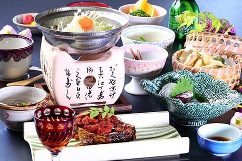 호수 생선 가이세키
