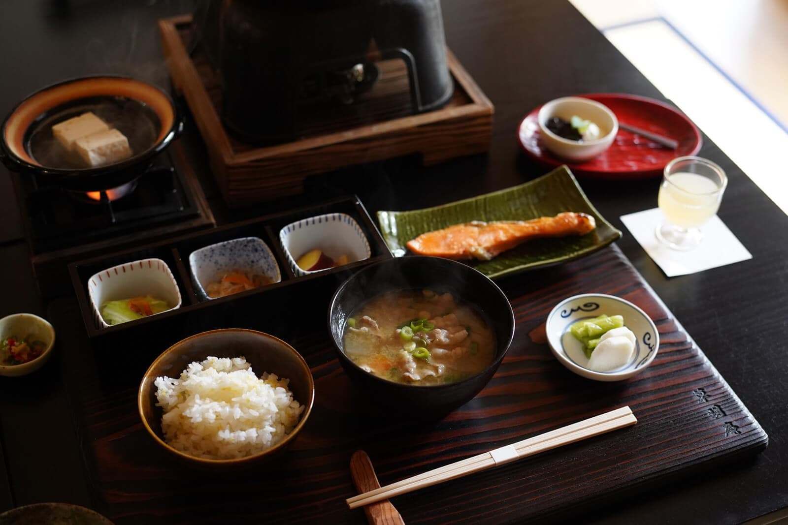 상슈를 맛보는 조식