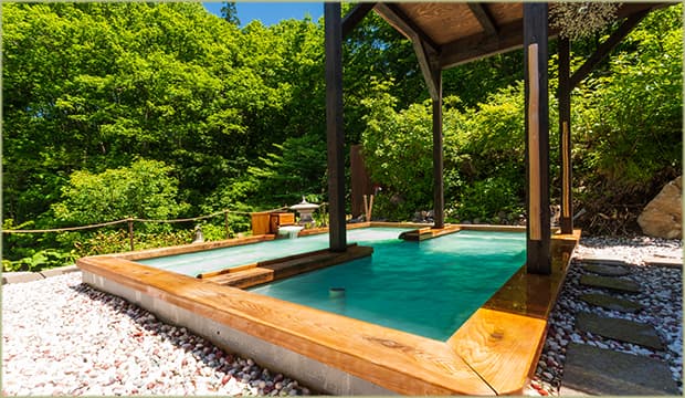Private Baths Named After the Seven Lucky Gods