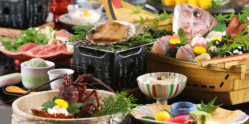 Seafood Kaiseki from Ise-Shima and Toba