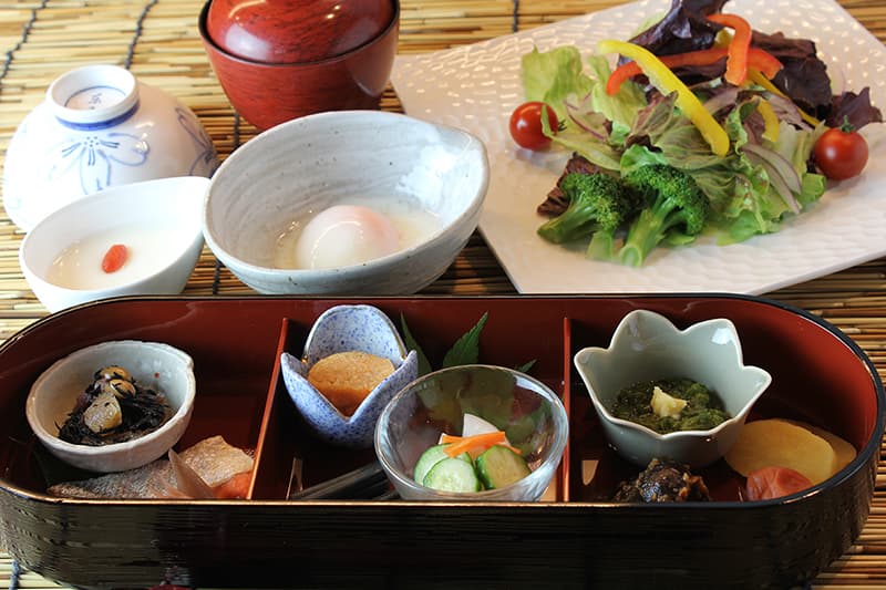 Homemade Breakfast and Local Akita Sake