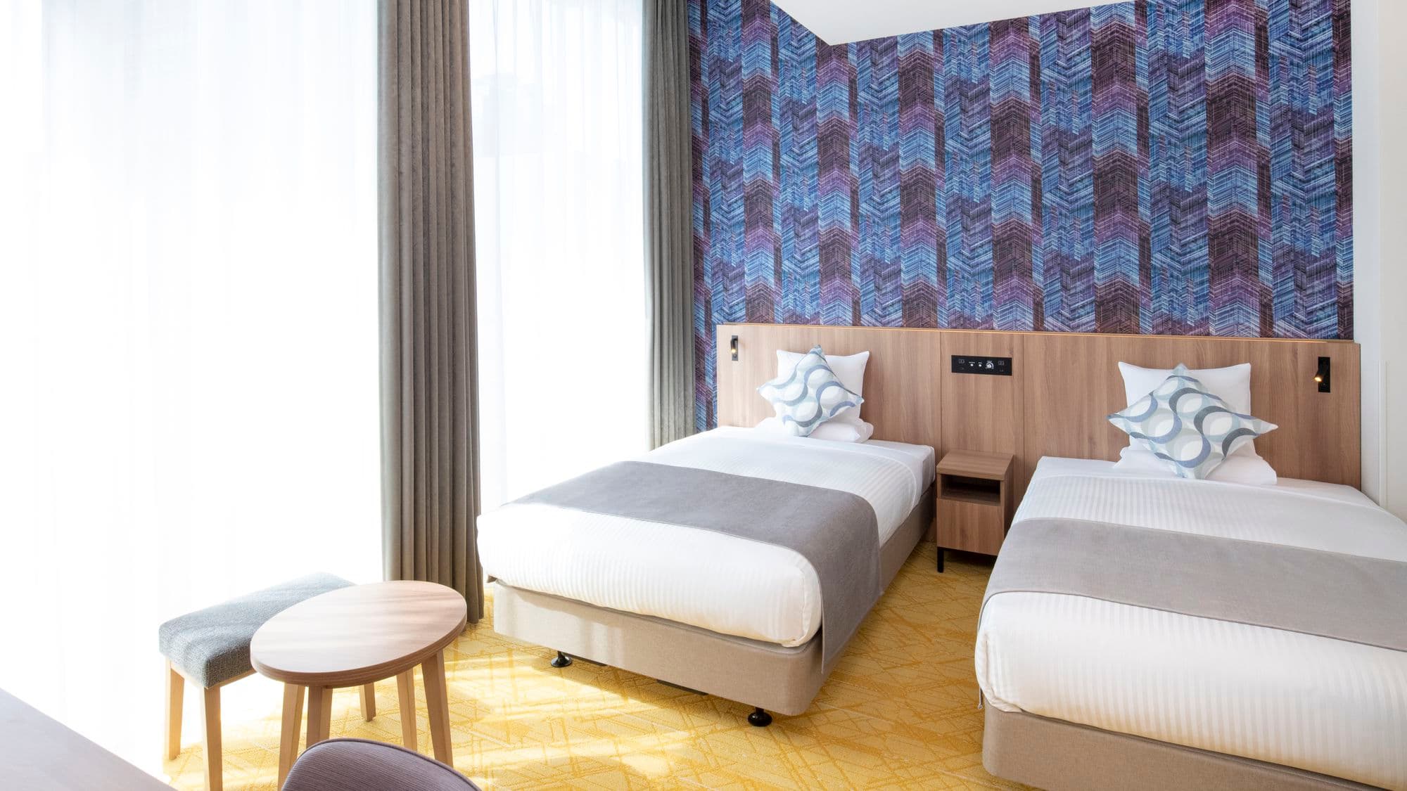 [Non-smoking] Superior view twin/22 square meters