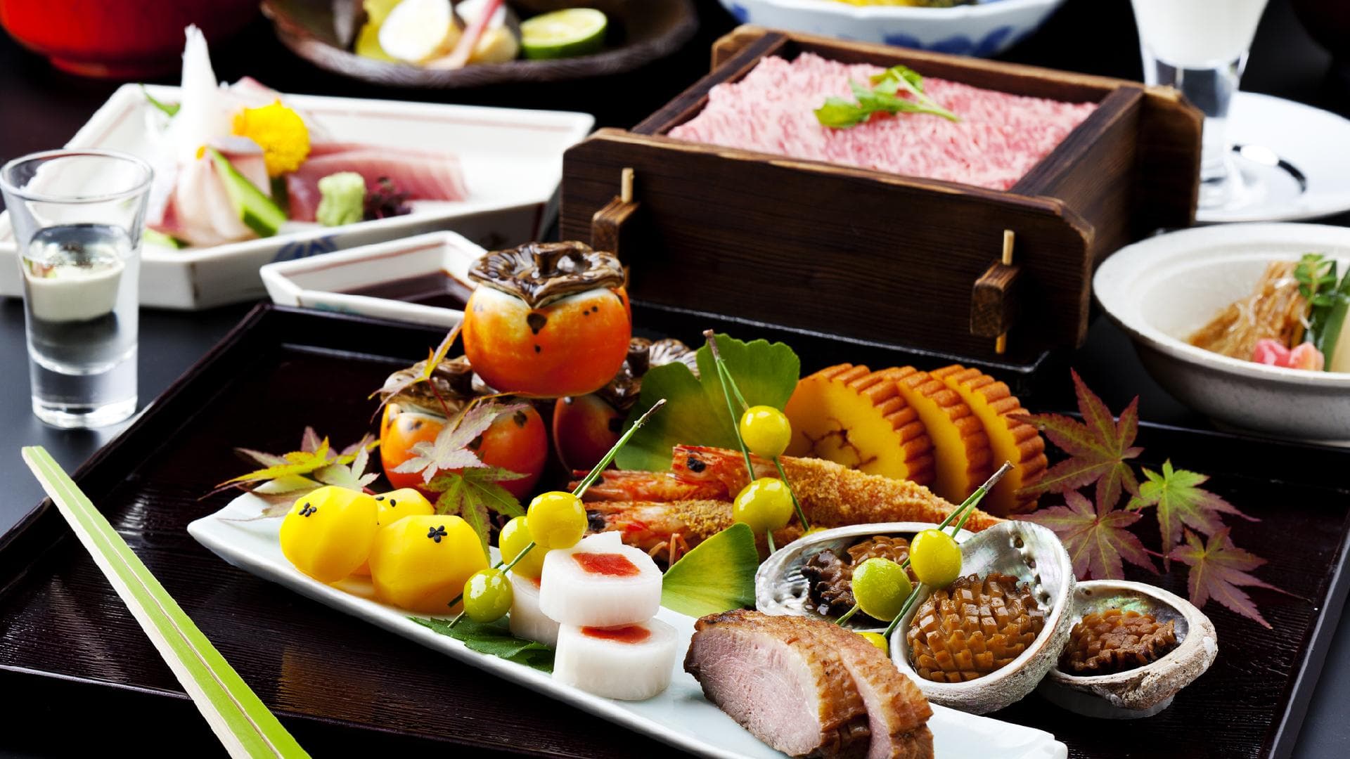 Kyoto-style creative kaiseki (image)