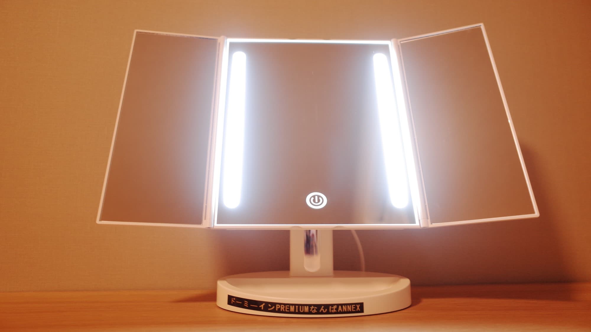[Rental equipment] Three-sided mirror with LED Actress mirror * Limited quantity