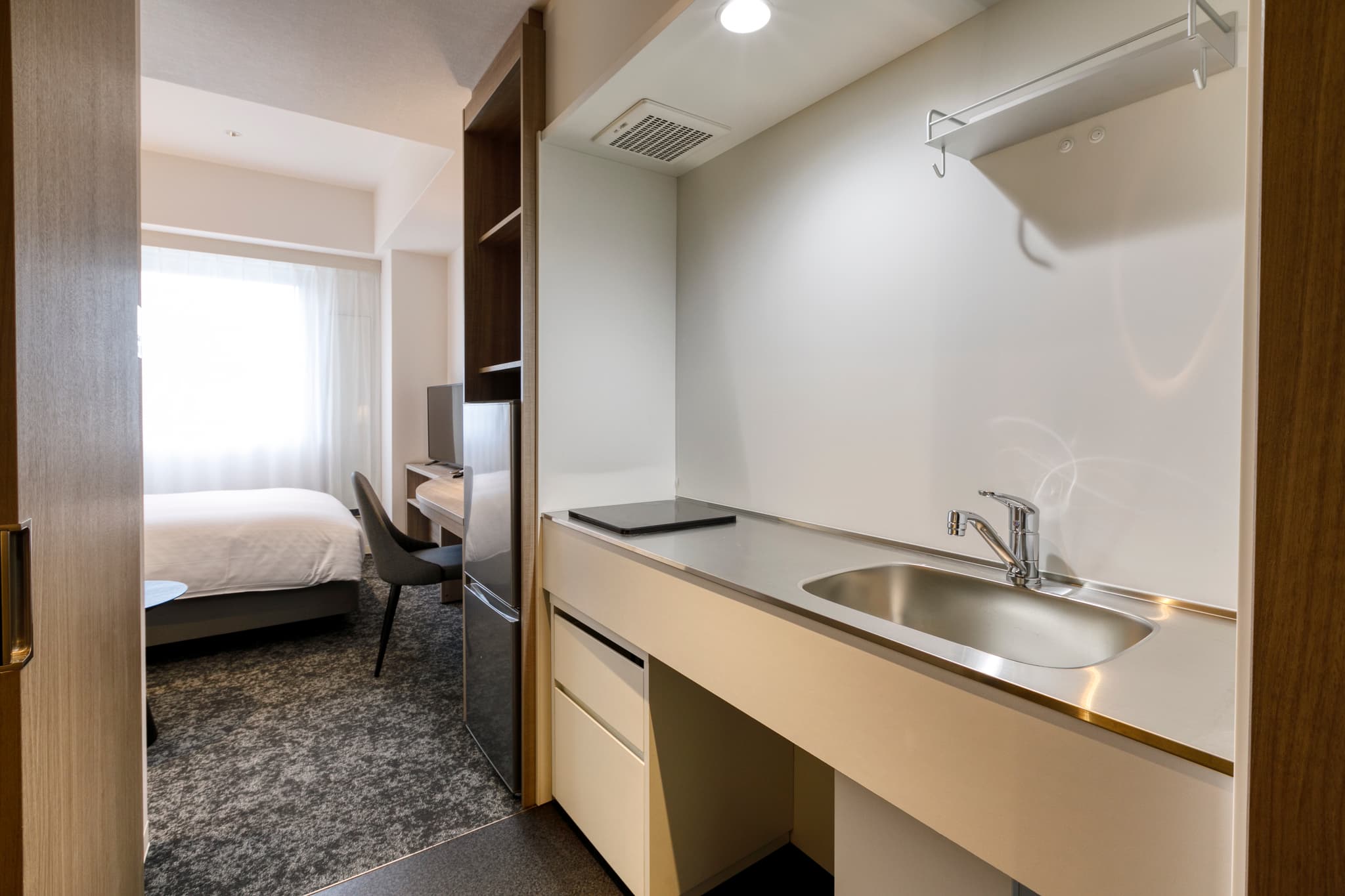 With double kitchen