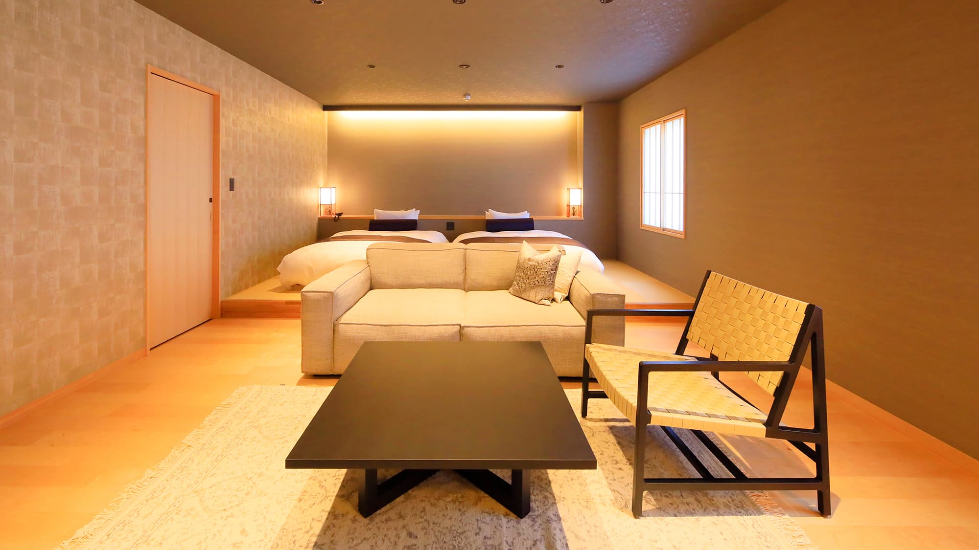[Superior Twin] A 50 square meter suite perfect for couples or friends.