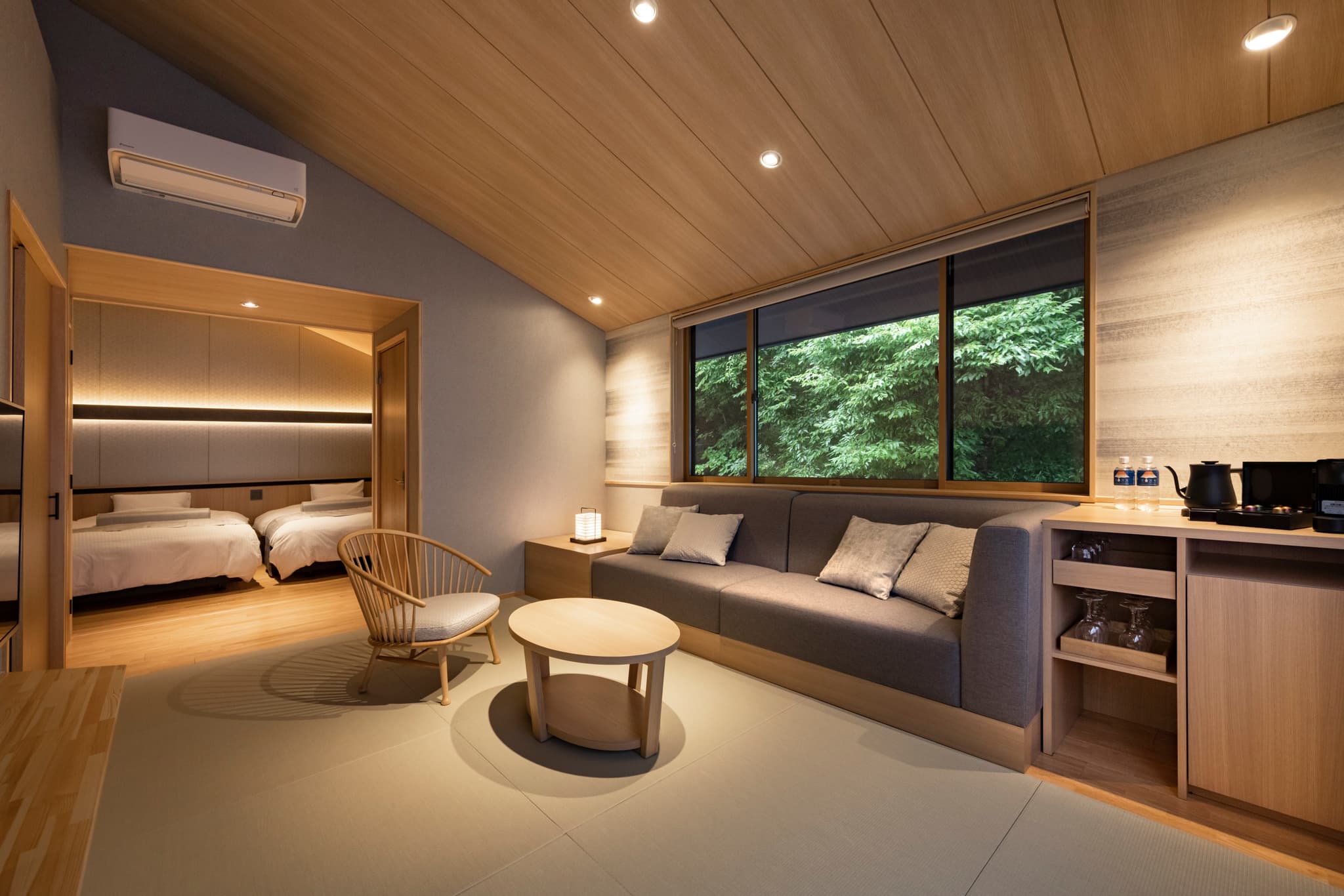 Snow Fuji - Japanese-Western style living room and bedroom on the 2nd floor