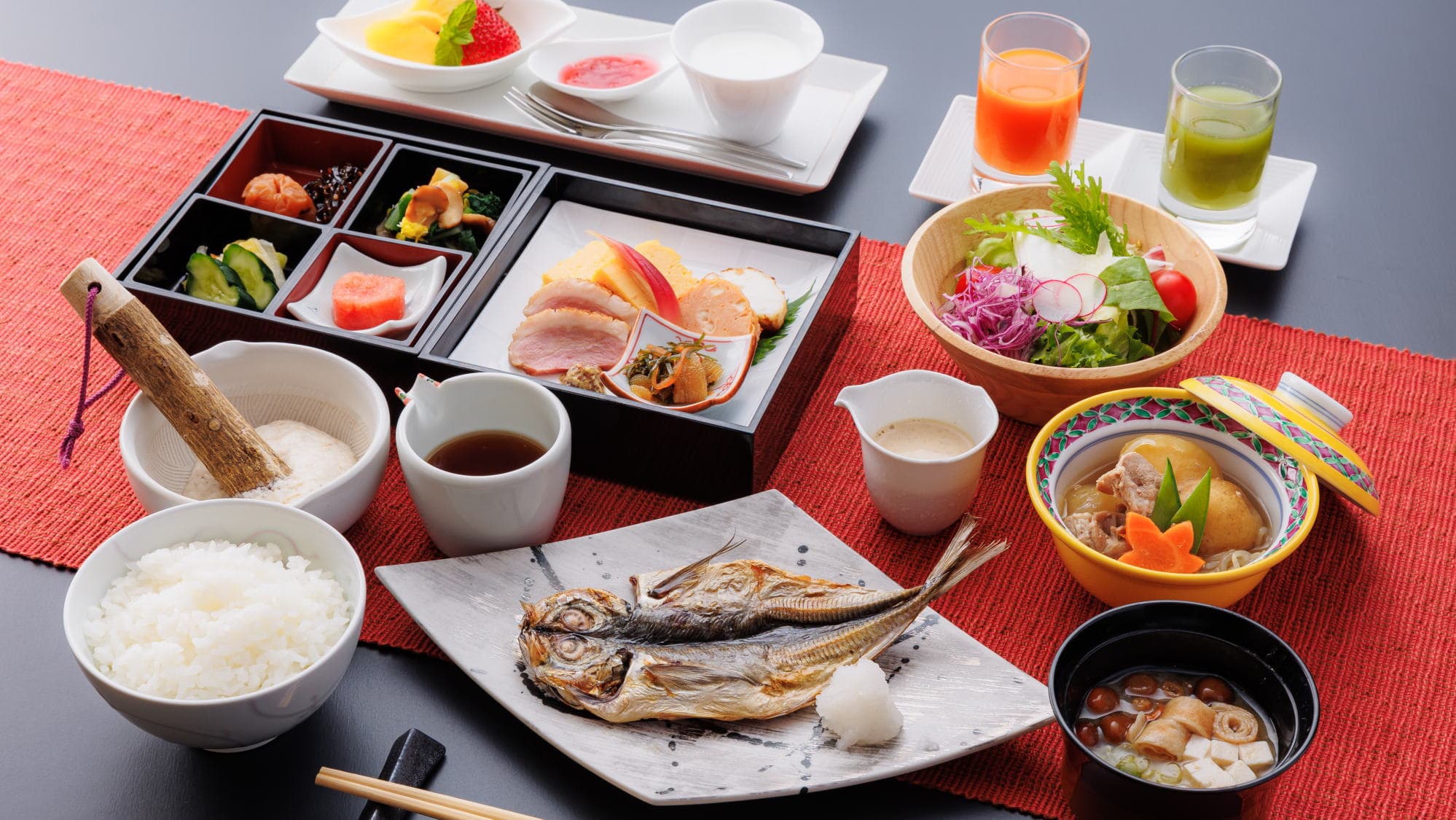 [Breakfast] Japanese breakfast *Image