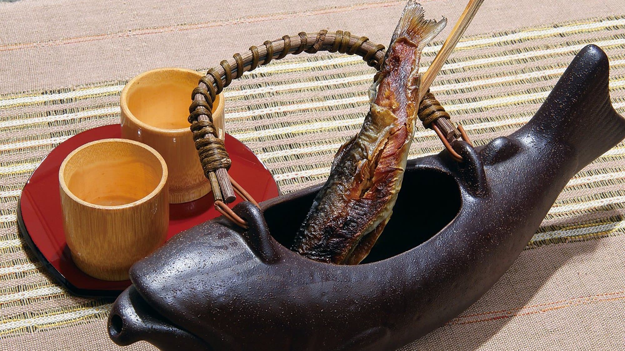 [Bespoke dish] Iwana no Bone Sake for 2,530 yen with 2 go
