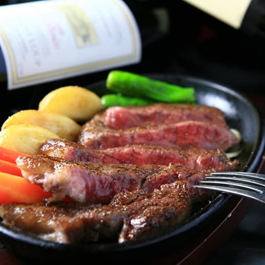 An example of Wagyu steak