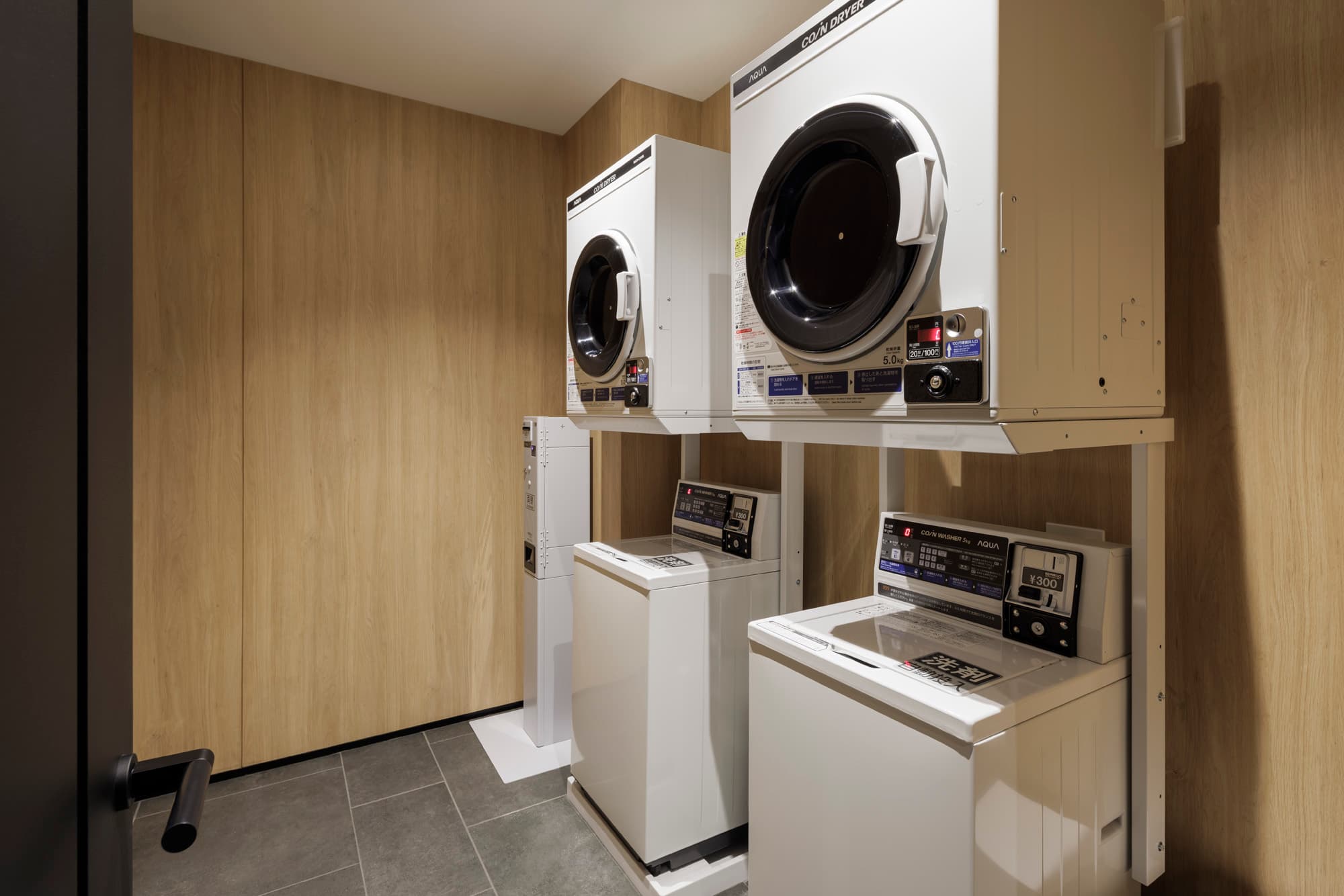 Laundry Room: The laundry room is available 24 hours a day, making it convenient for long-term stays.