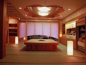 Lobby using Inshu Japanese paper