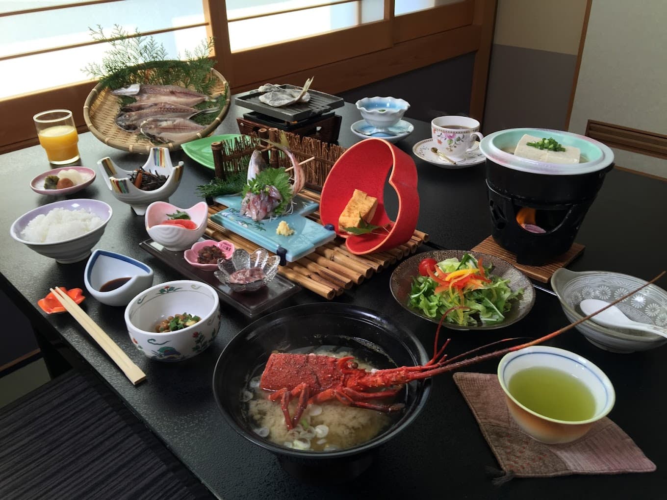 Food served