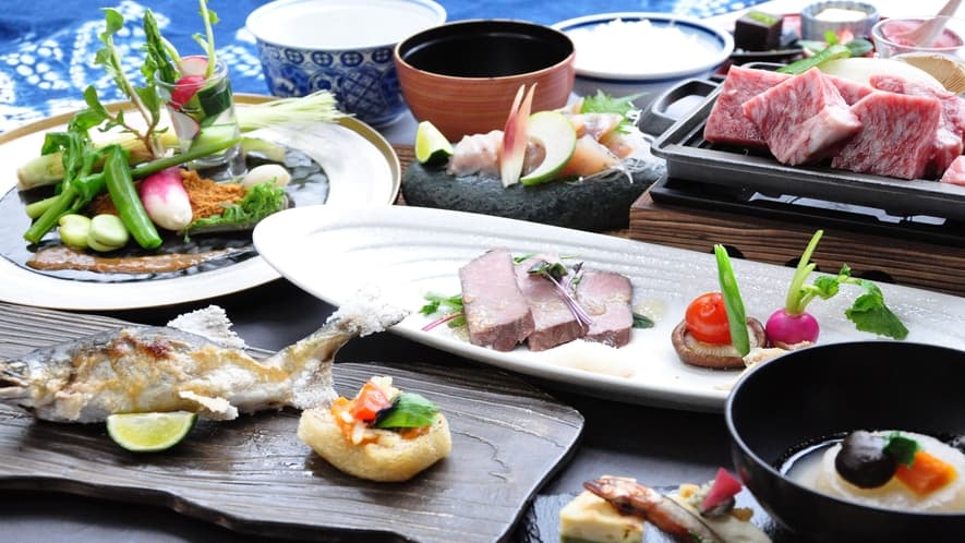 Nishi-Awa local cuisine