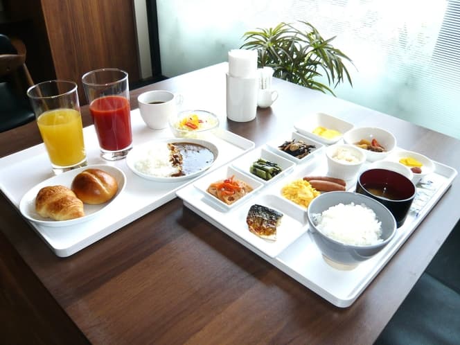 Japanese set breakfast