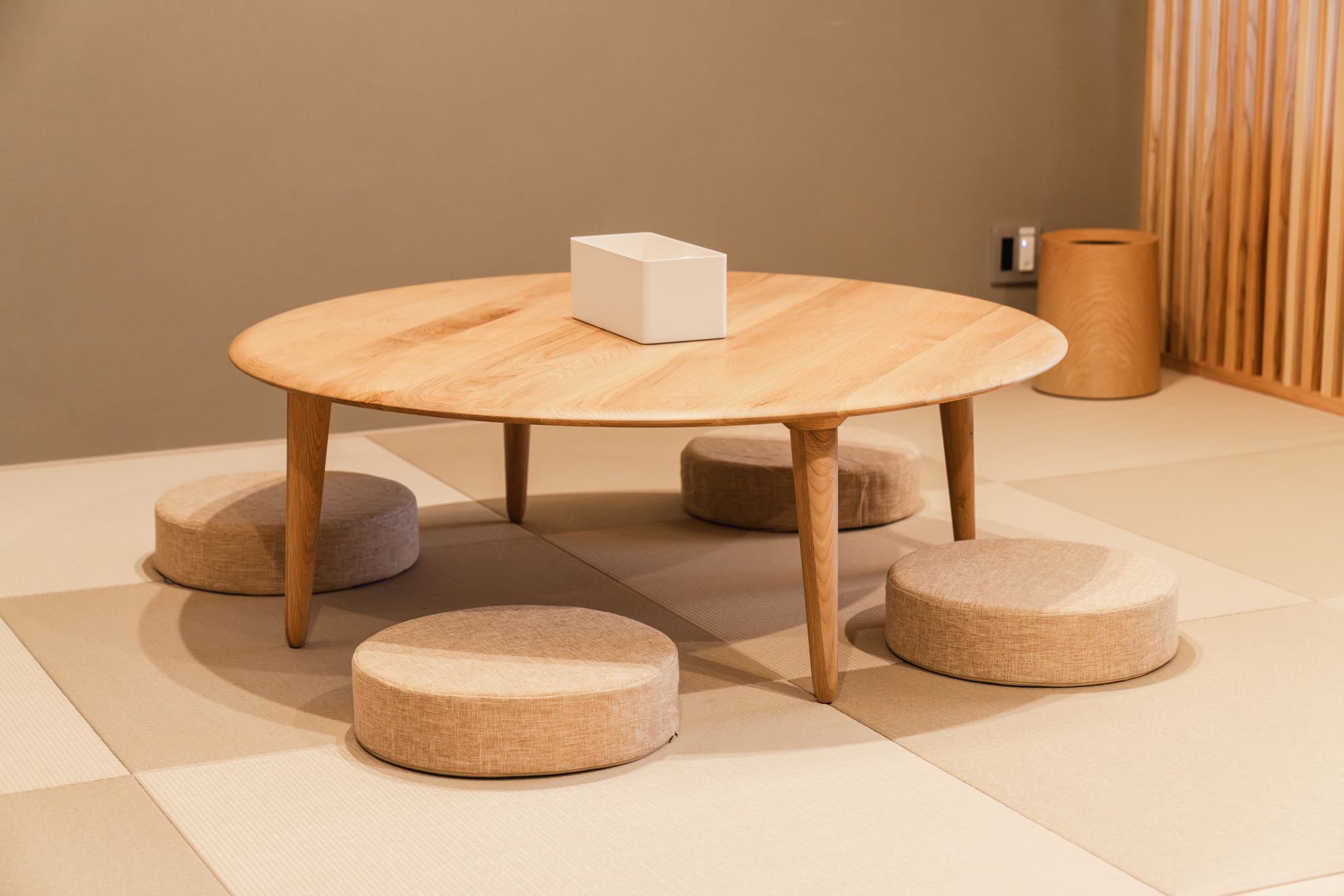 Tatami lounge area