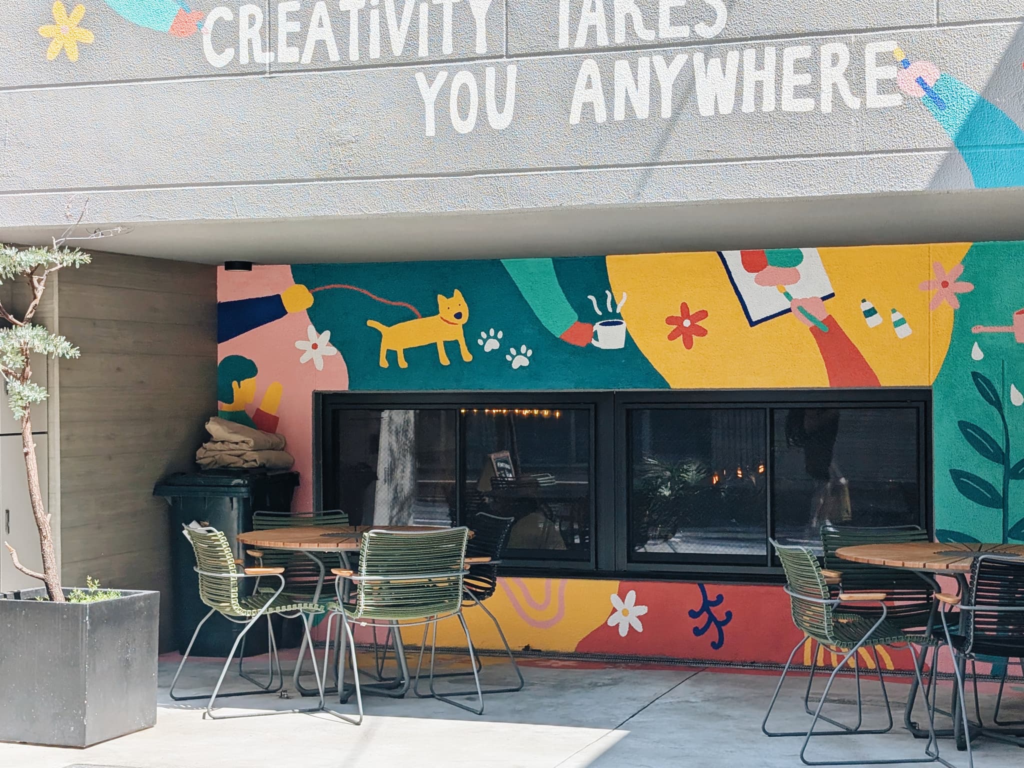 Cafe terrace