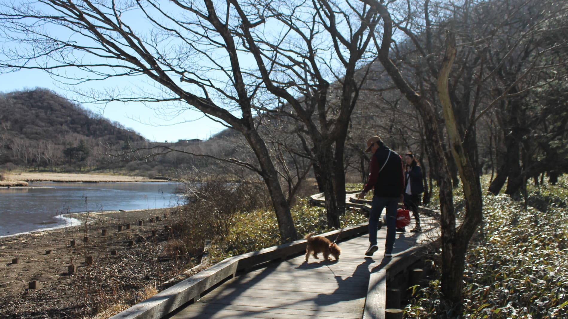 The promenade is perfect for a stroll