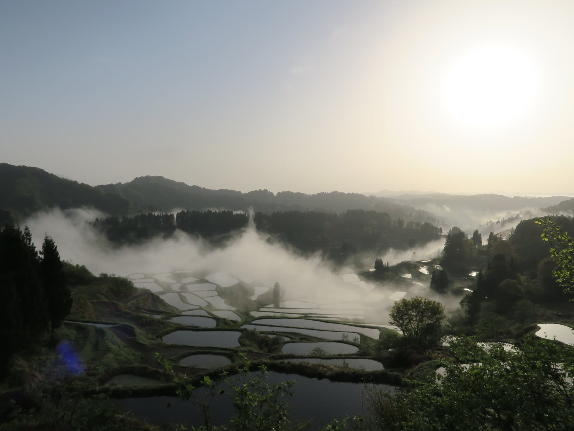 Rice terraces at Hoshitouge