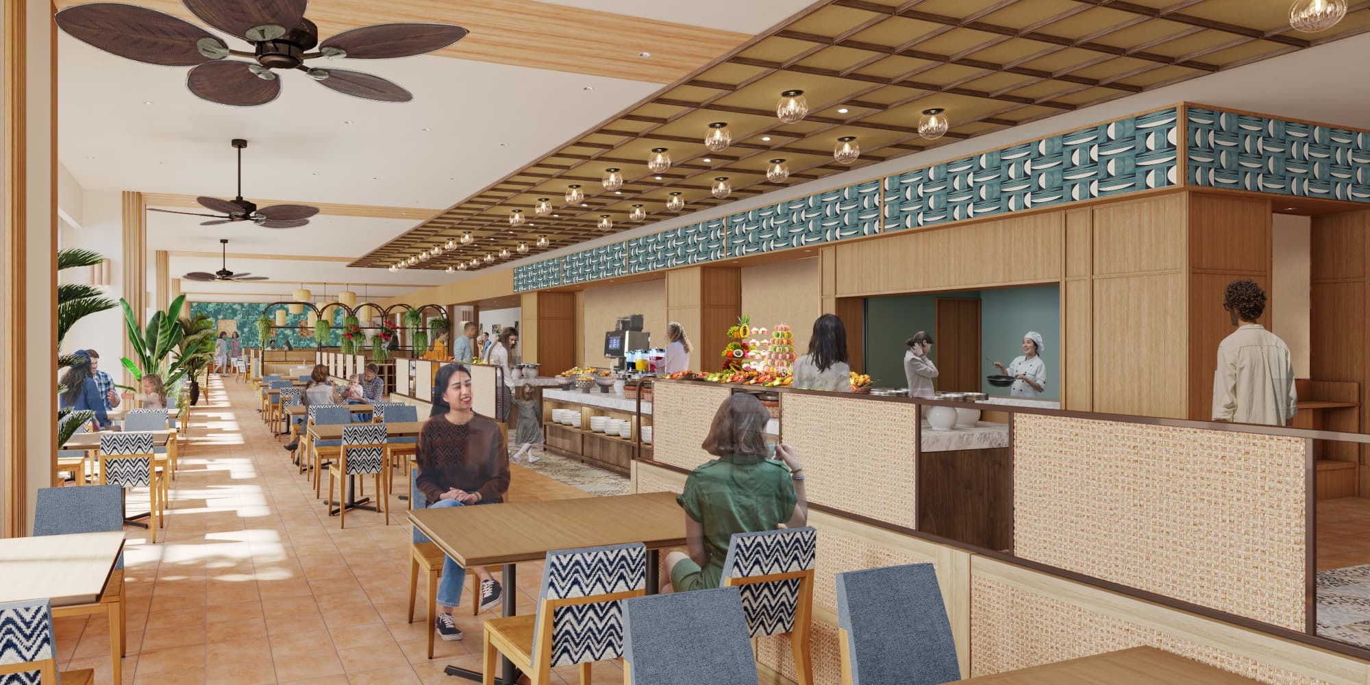 Restaurant (perspective image)