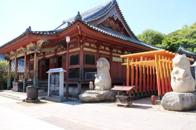 Yashima-ji Temple, the 84th temple of the Shikoku Pilgrimage.