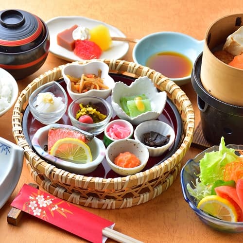 [Breakfast example] A healthy Japanese breakfast will be provided