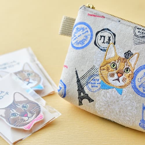 [Shop] Cute original pouches featuring Yuzunyan and Kabonyan