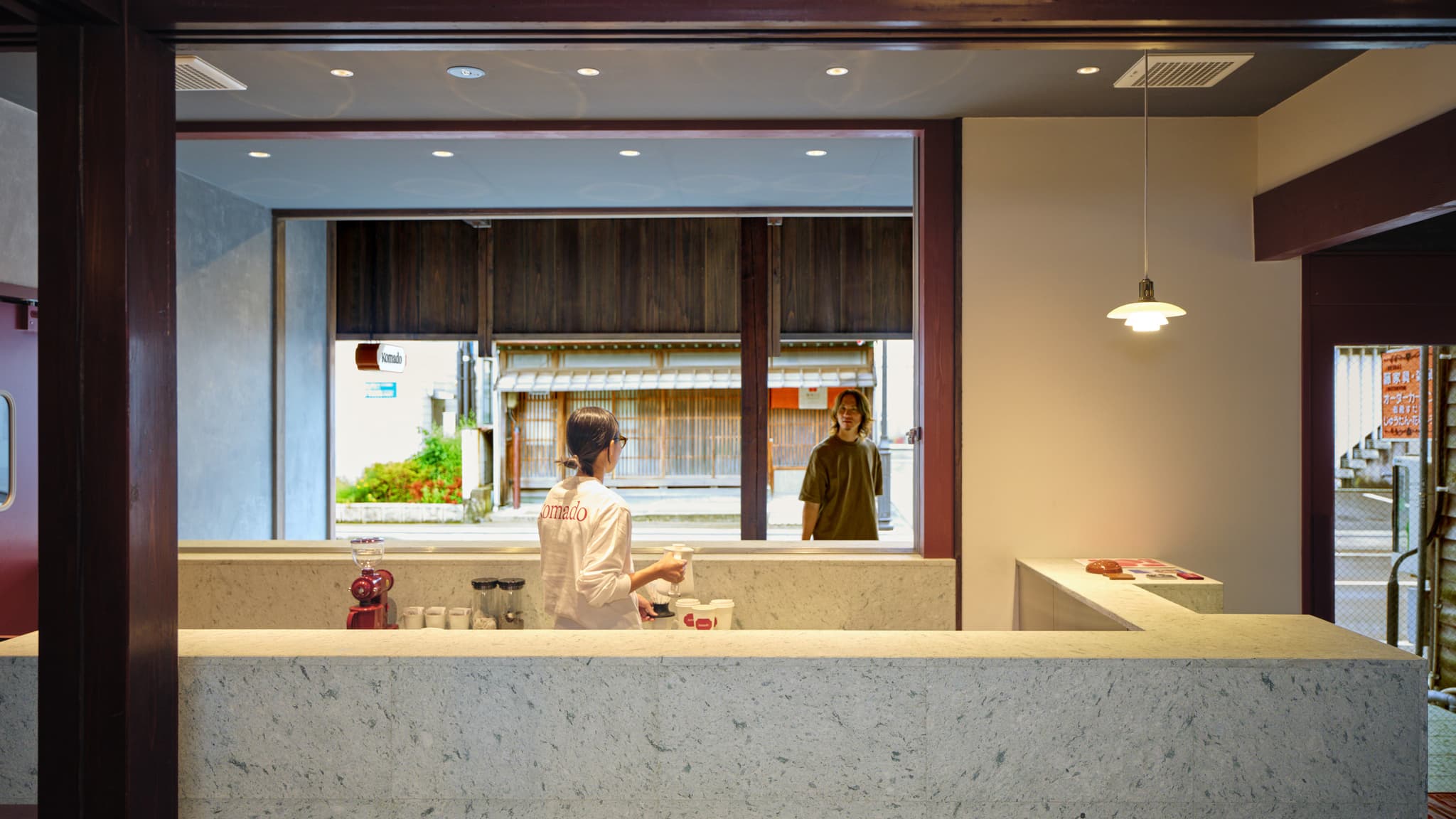 Ground-floor cafe & shop