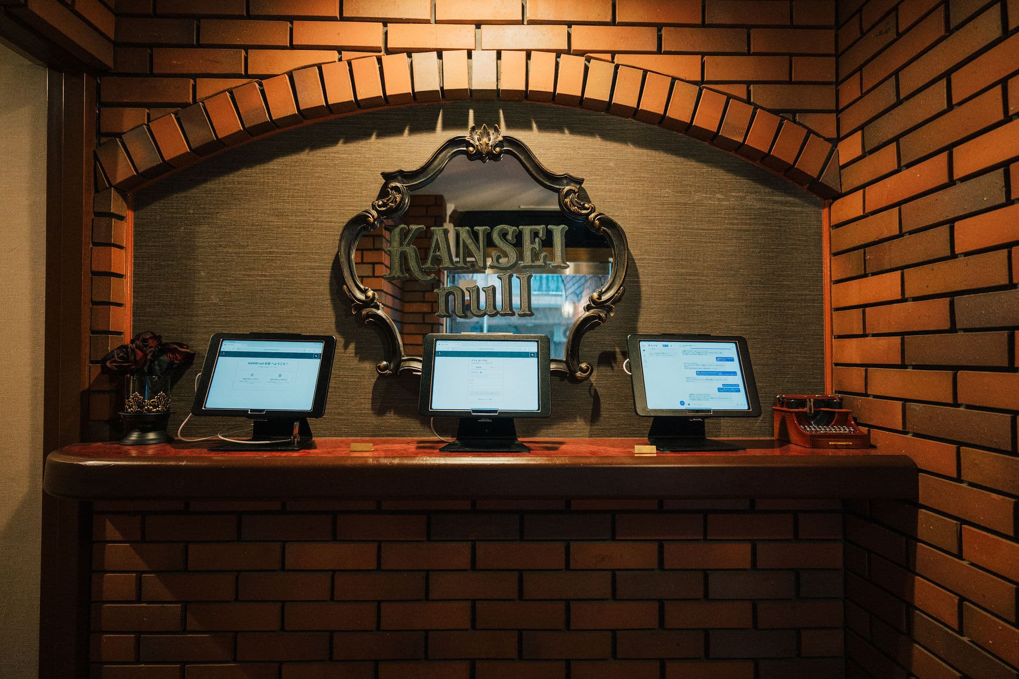 Front counter_tablet