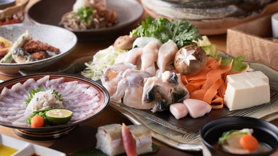 Wakasa guji and fugu
