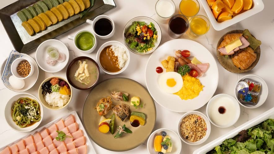50-item breakfast buffet
