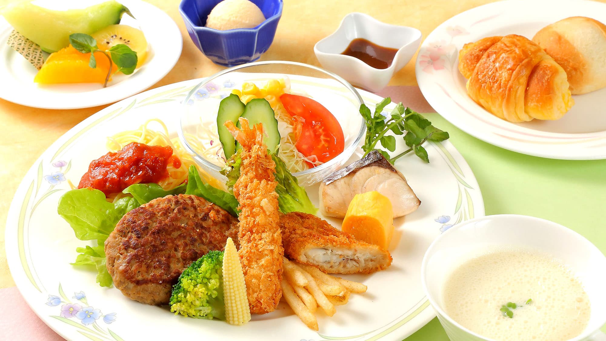 [Kuji Sunpia Hitachi] Dinner: Child course (image for elementary school students)