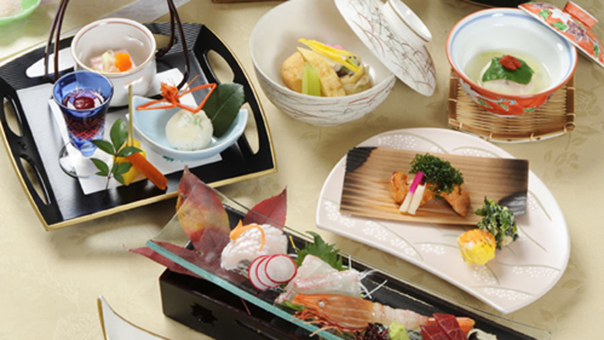 *<Upgraded Kaiseki meal> Chef's recommendation☆ Carefully selected ingredients! Authentic kaiseki meal served in a private room