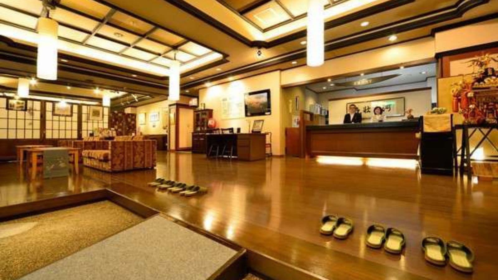 Full view of the lobby