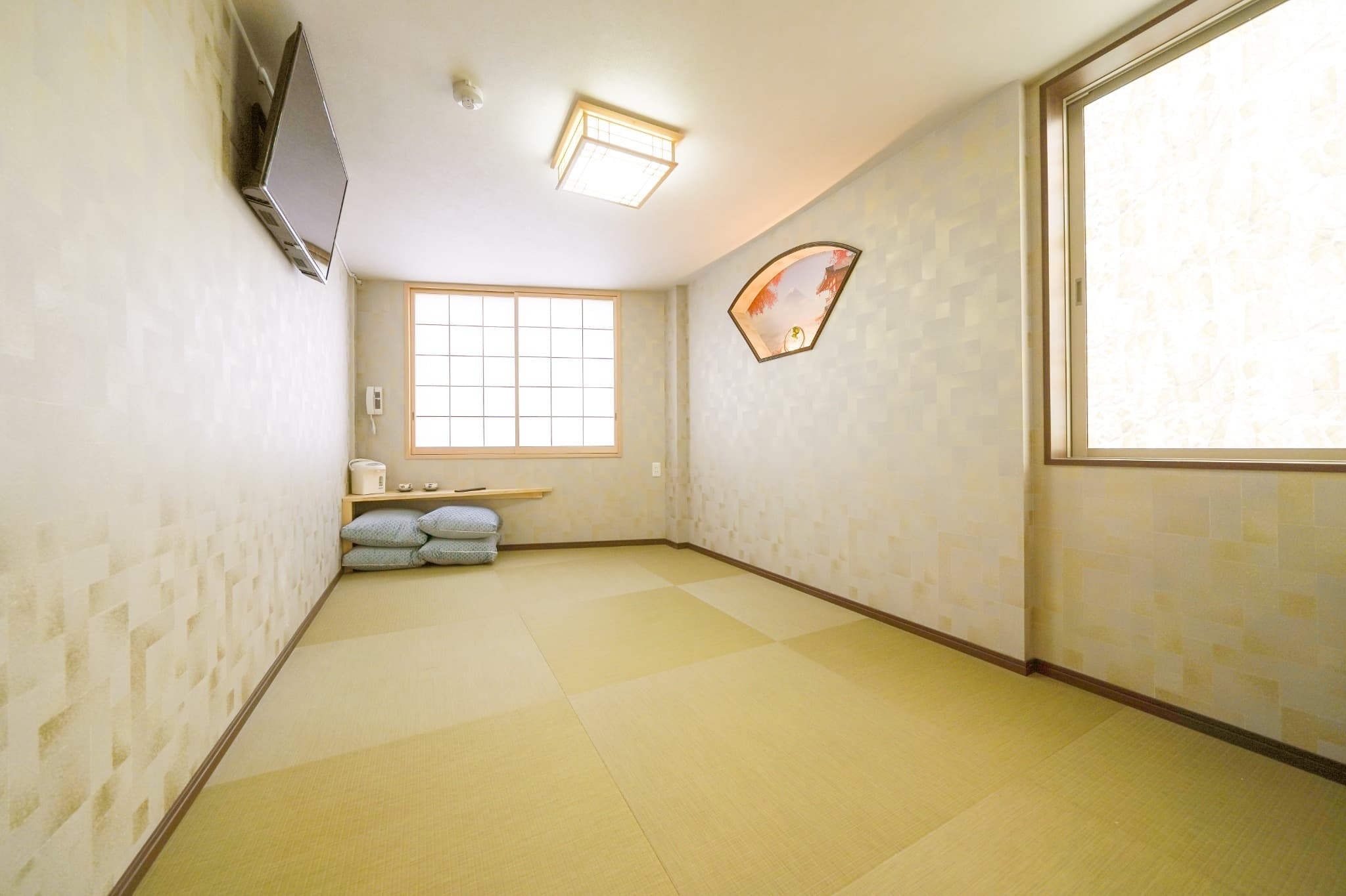 Spacious Japanese-style room