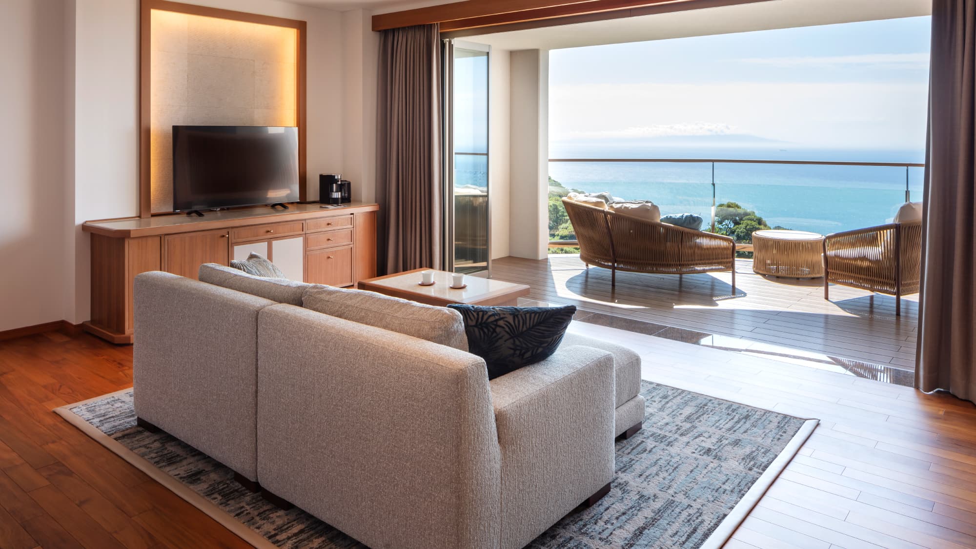 Hot spring open-air premier terrace twin (indoor)