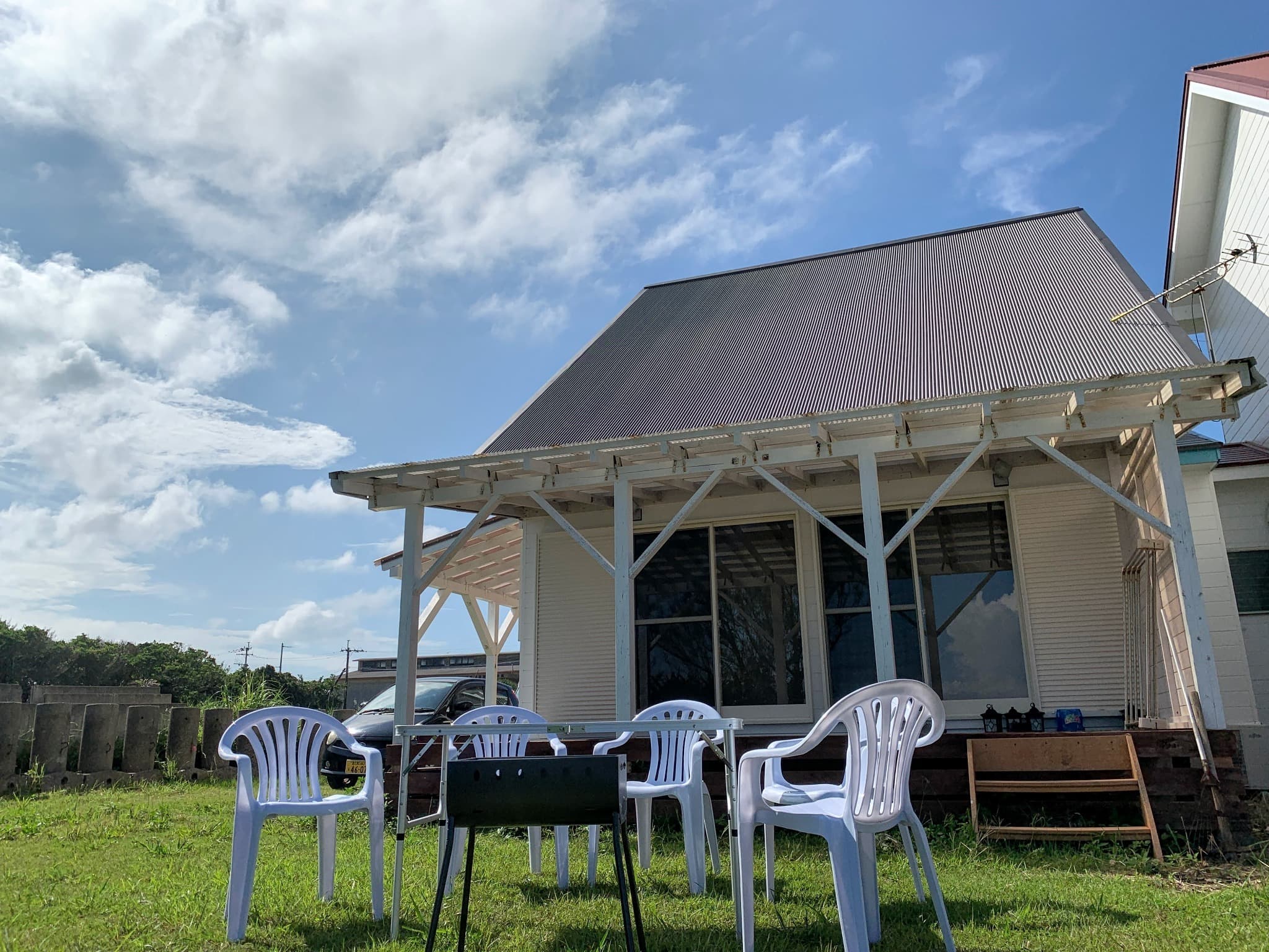 BBQ set can also be rented