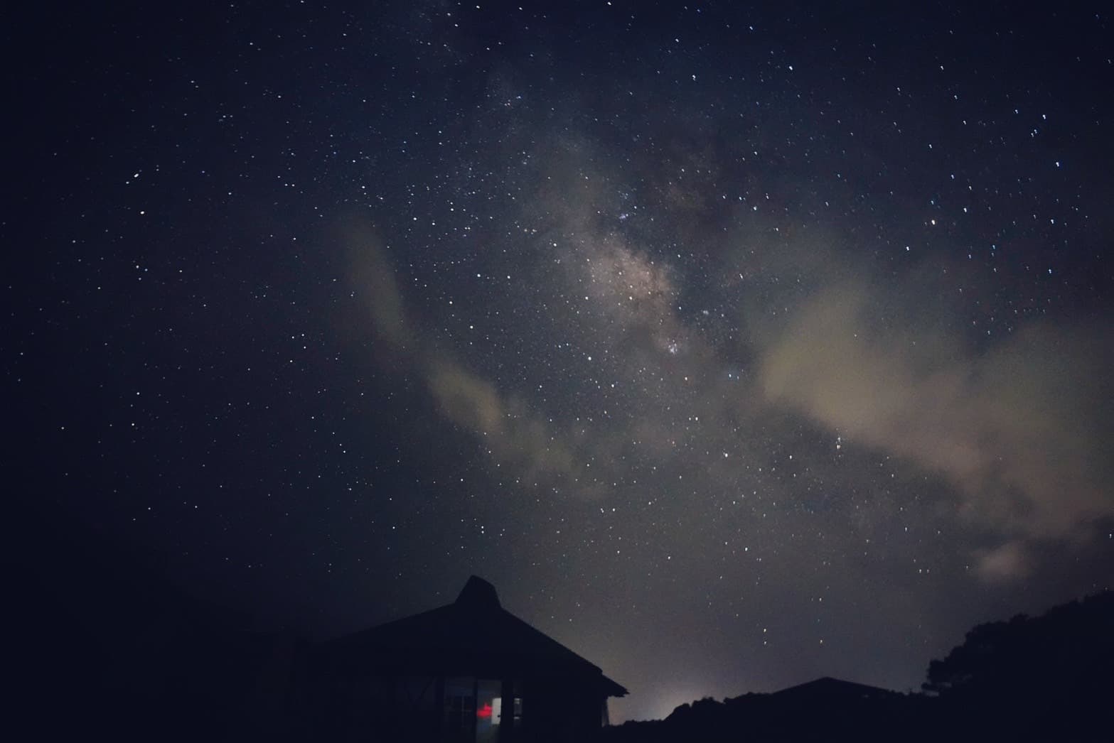 Starry sky at Cape Ayamaru