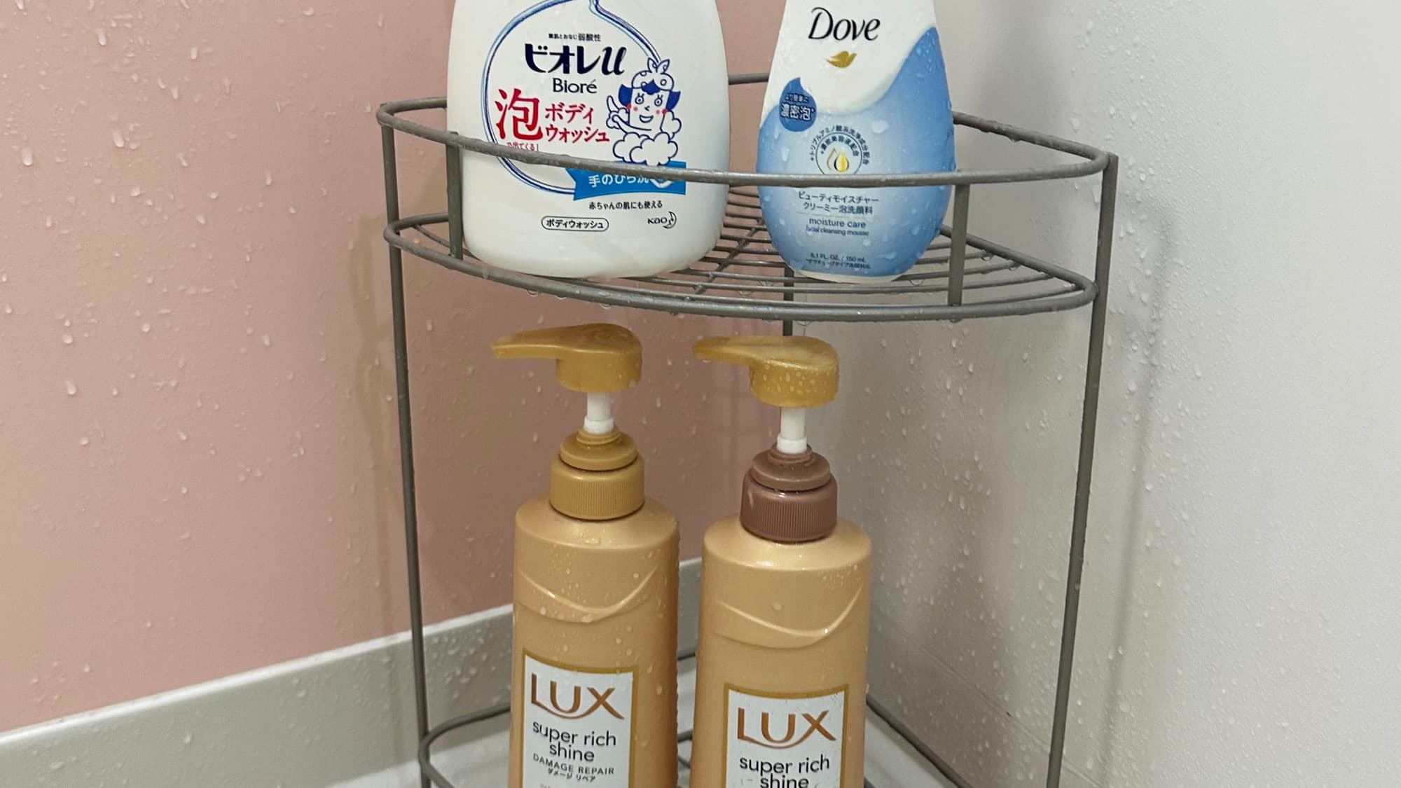 ・[Bath amenities] Shampoo, conditioner, body soap, and face wash provided