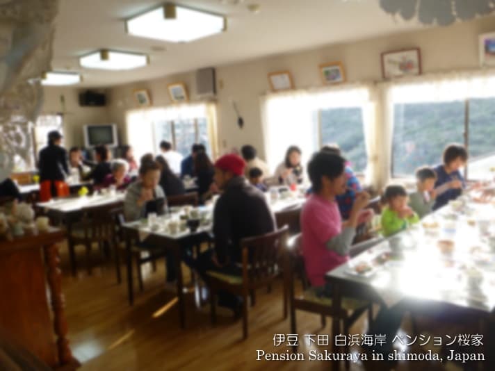 Dining in the dining room