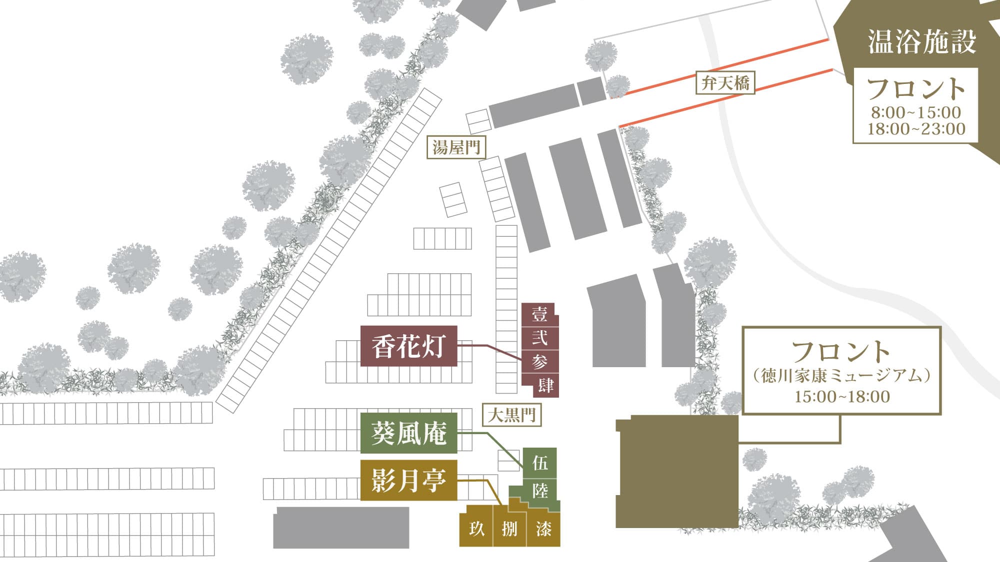 [MAP] Kunojuku, a townhouse area on Mount Kuno