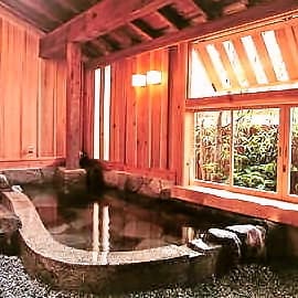 Glitter hot spring
