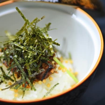 [Delicious praise] Bungo beef chirimen chazuke