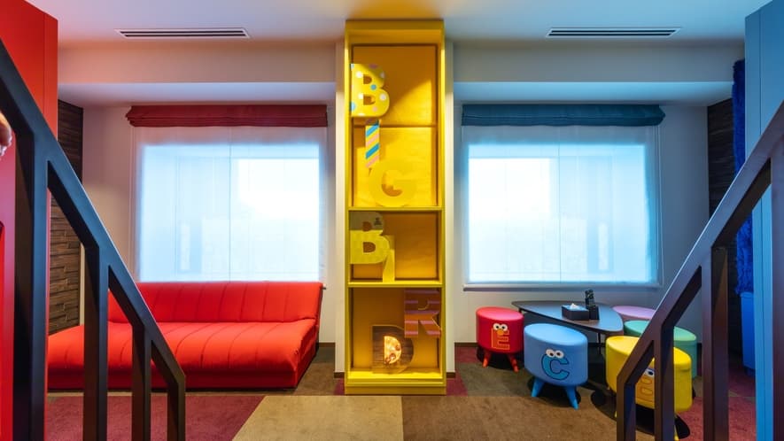 Sesame Street Big Face Room