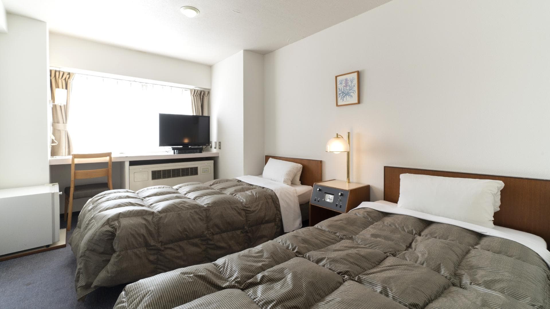 [Twin Standard] 20㎡◆Bed width 100cm